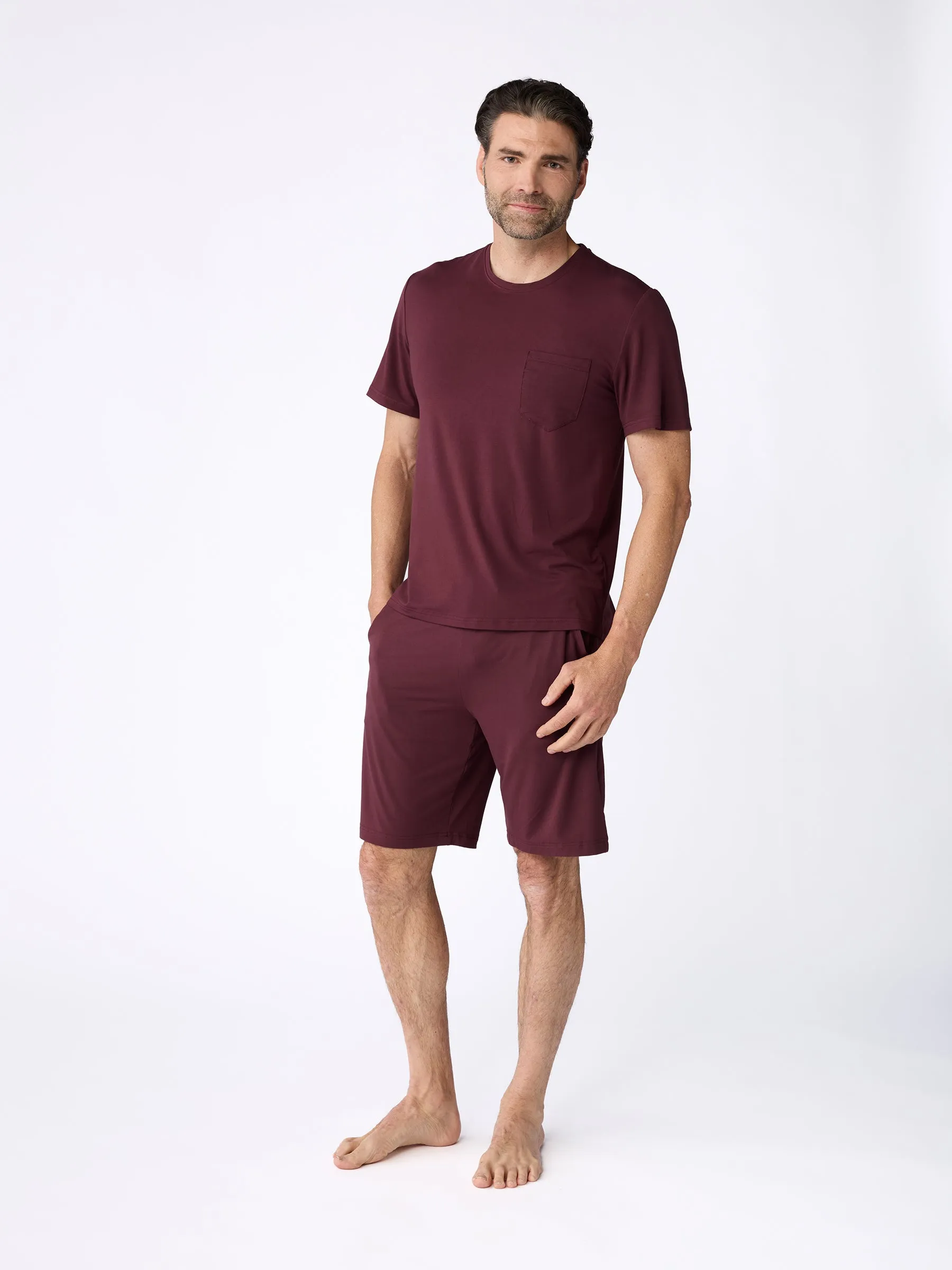 Men's Stretch-Knit Bamboo Pajama Short