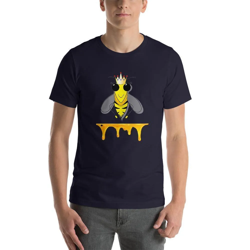 Mister Fab Honey Bee Men Round Neck printed T-Shirts