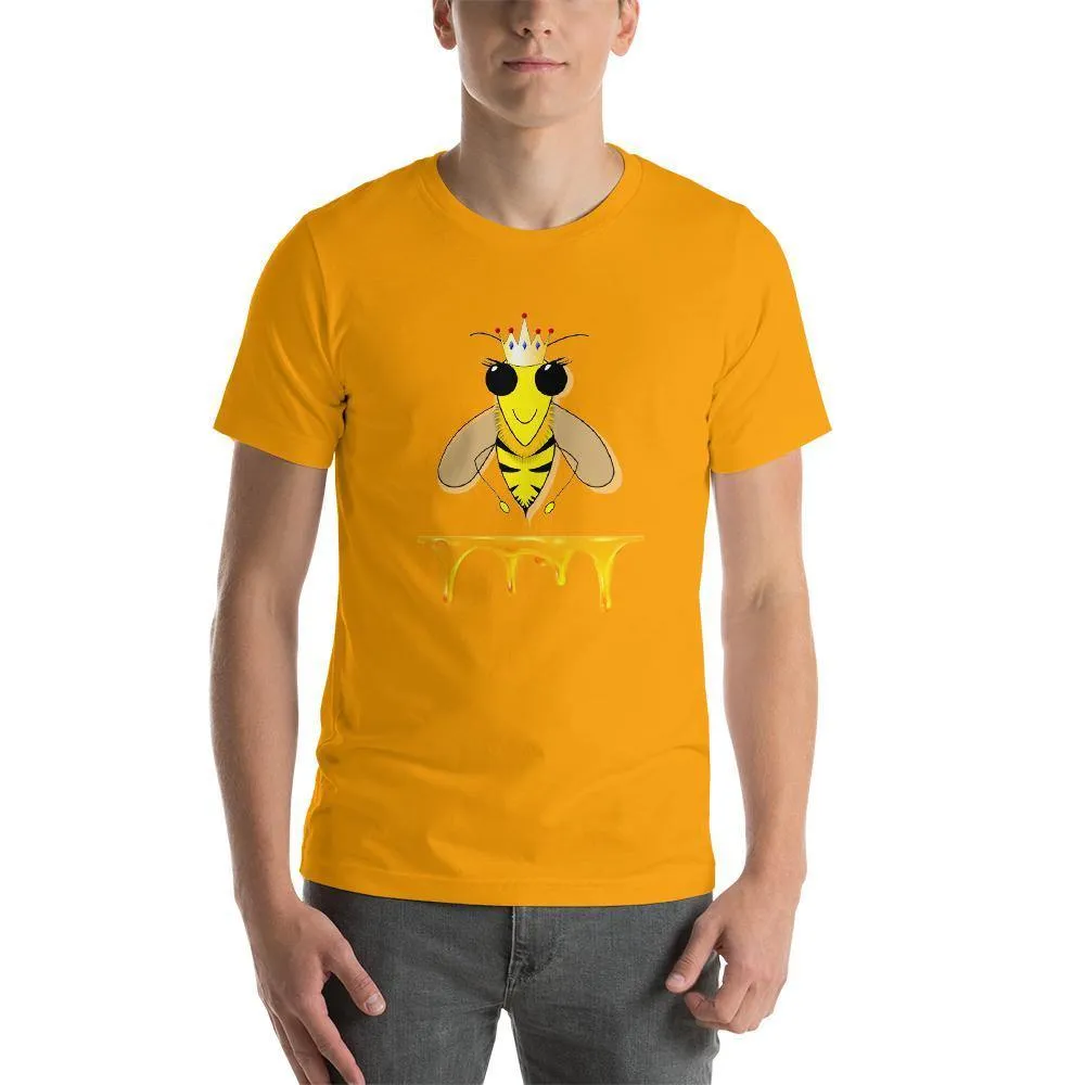 Mister Fab Honey Bee Men Round Neck printed T-Shirts