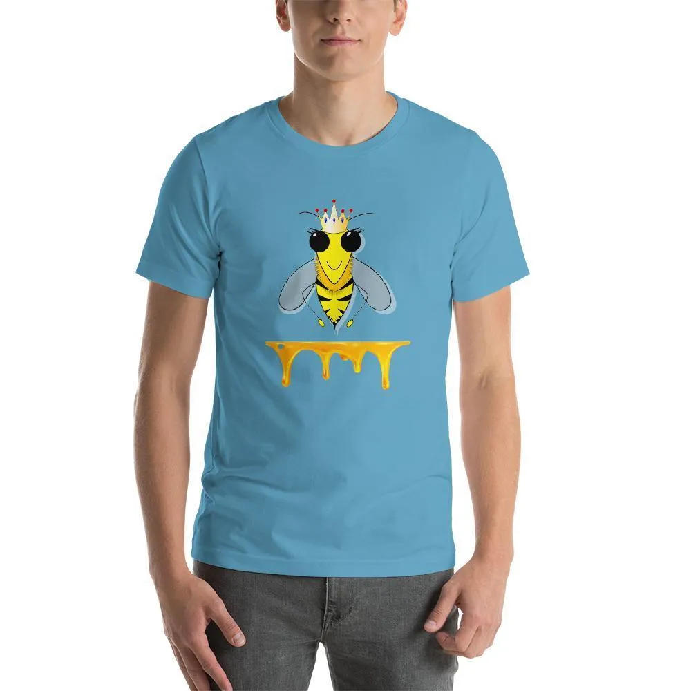 Mister Fab Honey Bee Men Round Neck printed T-Shirts