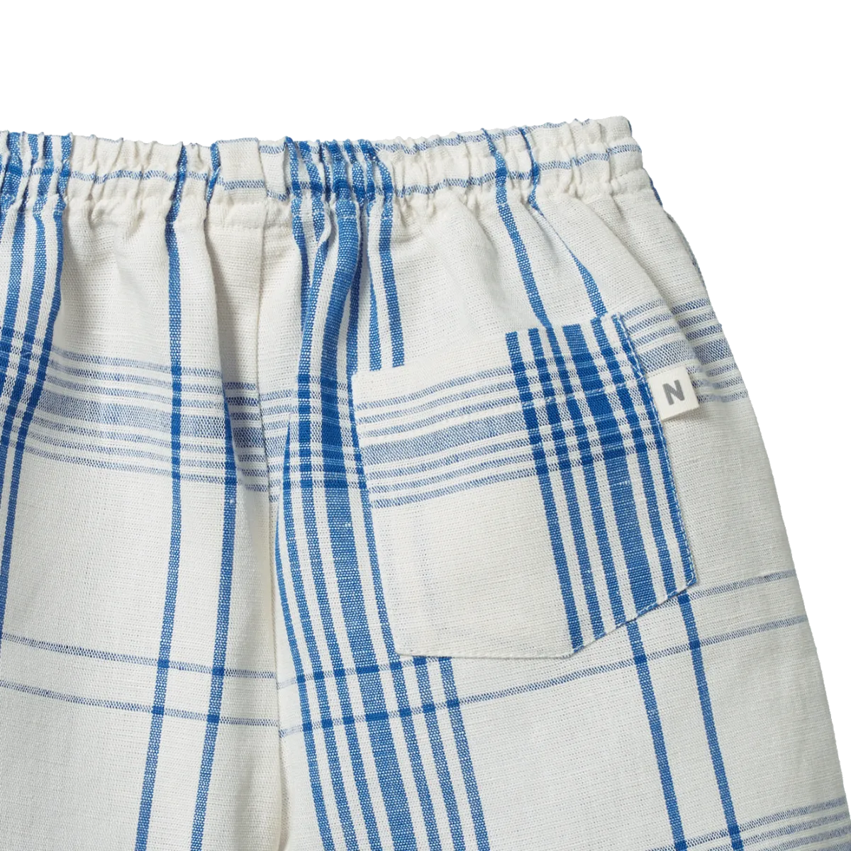 Nature Baby Rafferty Shorts Linen Clyde Check