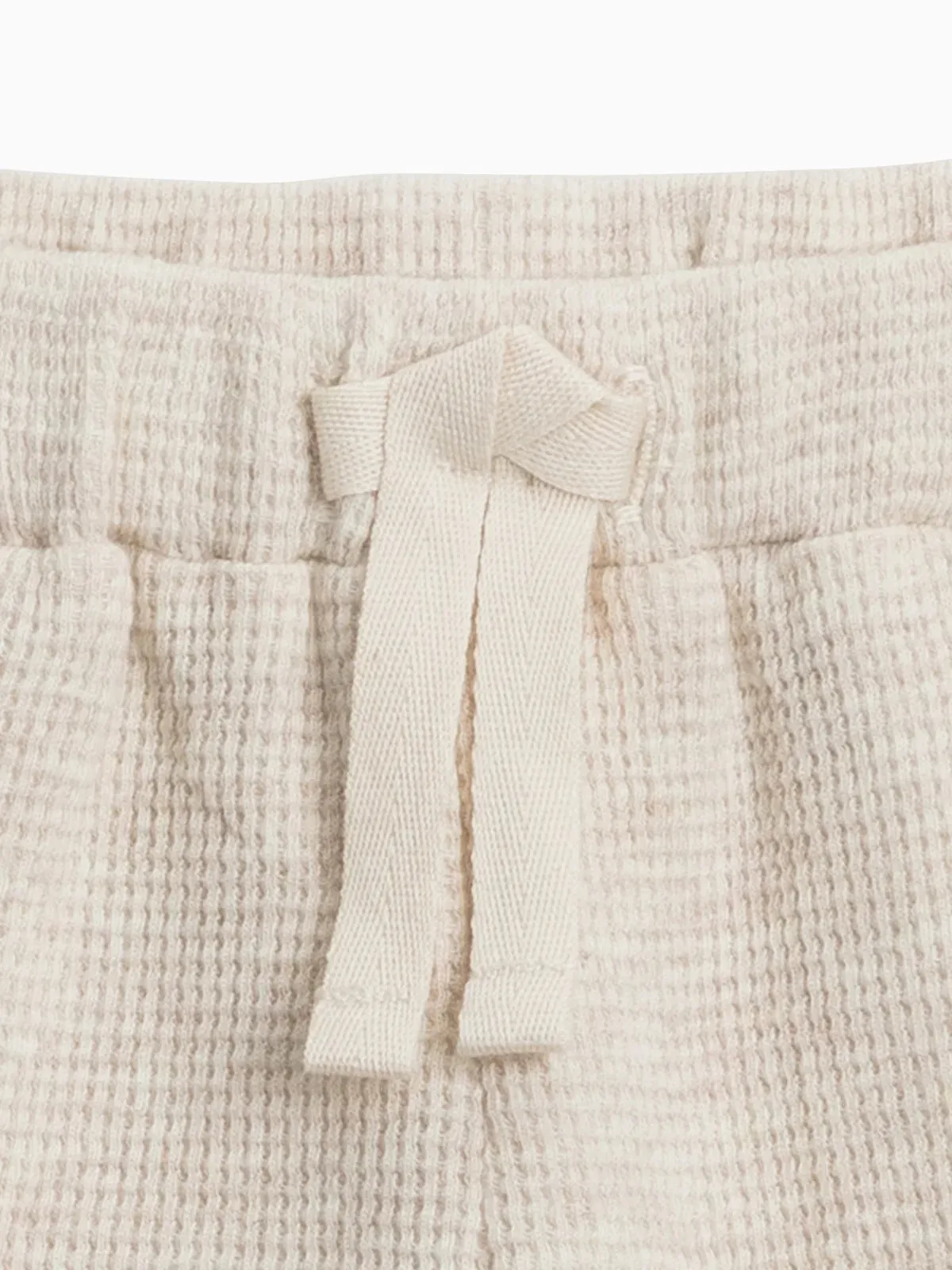 Nori waffle shorts