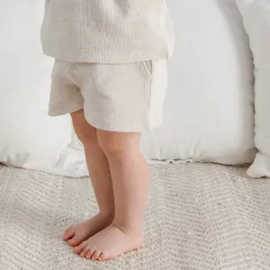 Nori waffle shorts