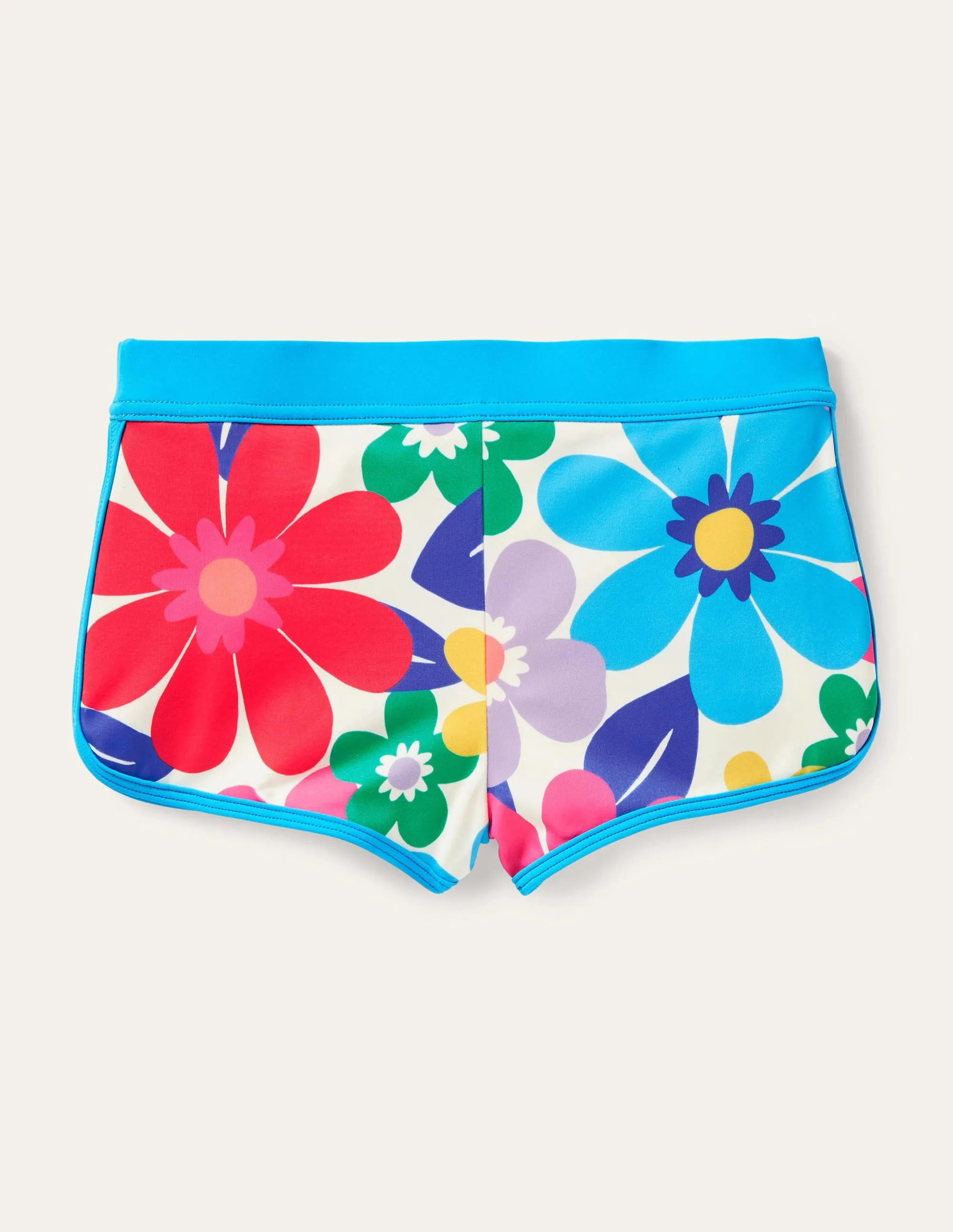 Patterned Swim Shorts-Multi Surf Floral