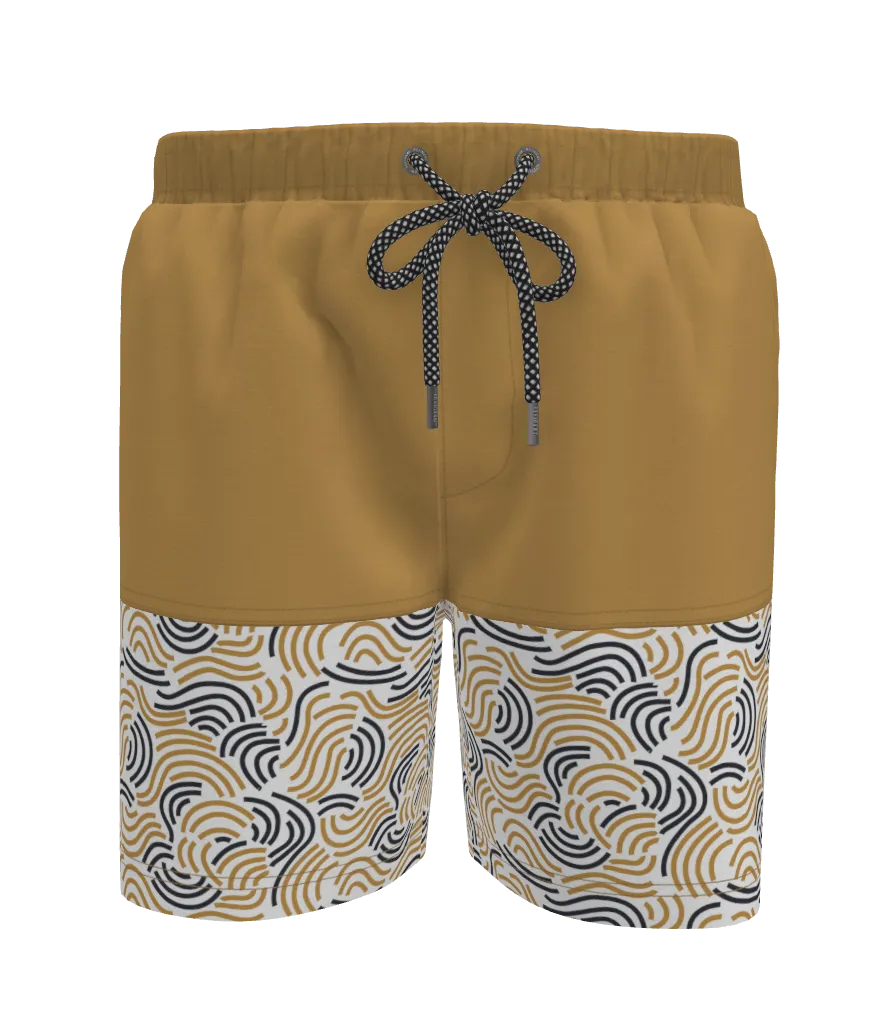 Pool Shorts _ 151734 _ Ochre