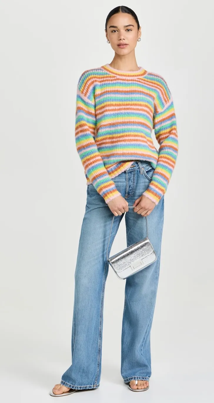 Rainbow Stripe Sweater
