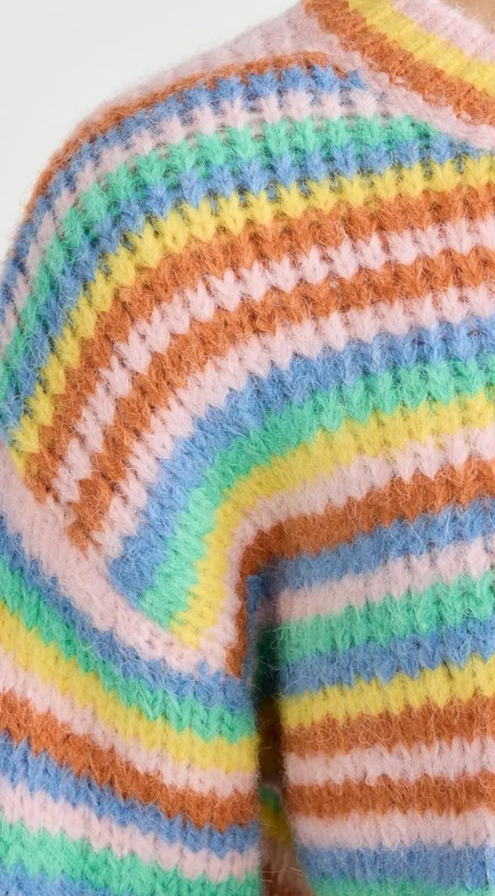 Rainbow Stripe Sweater