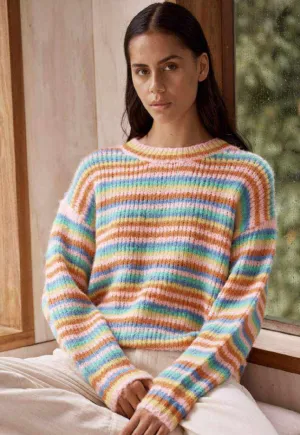 Rainbow Stripe Sweater