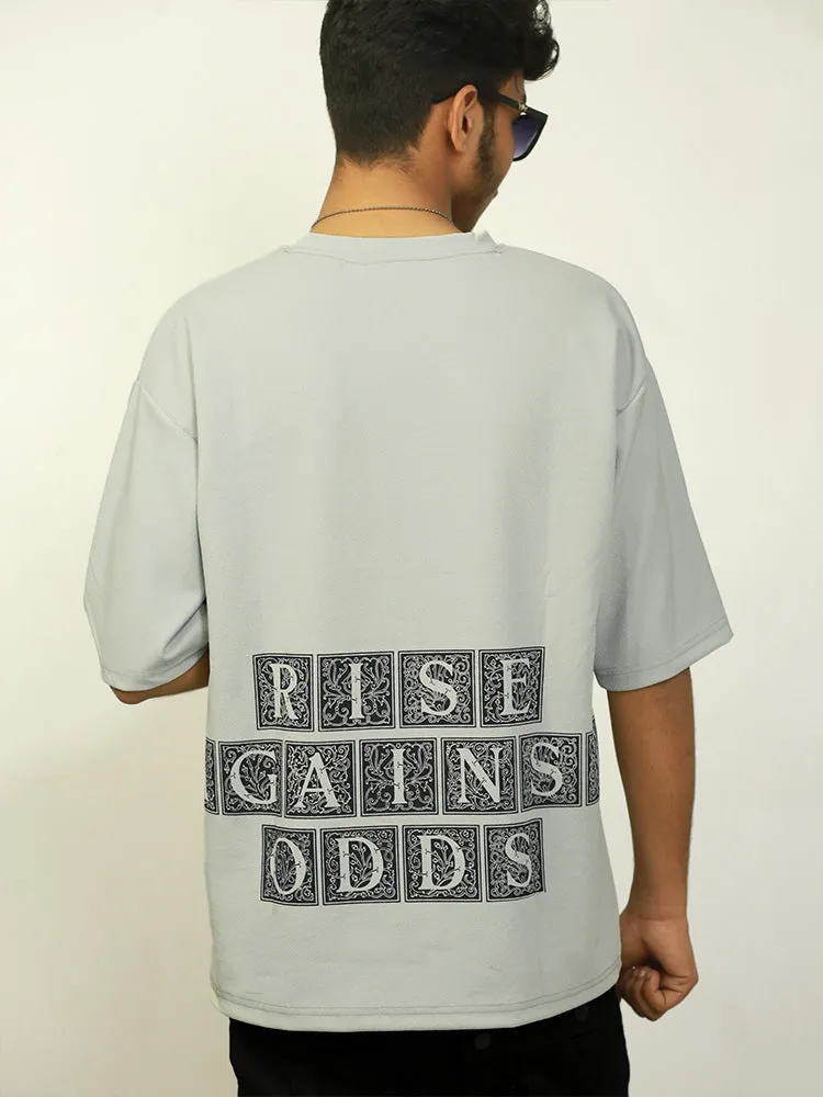 Rise Against Odds Printed Lycra T-Shirt - Just ₹200!