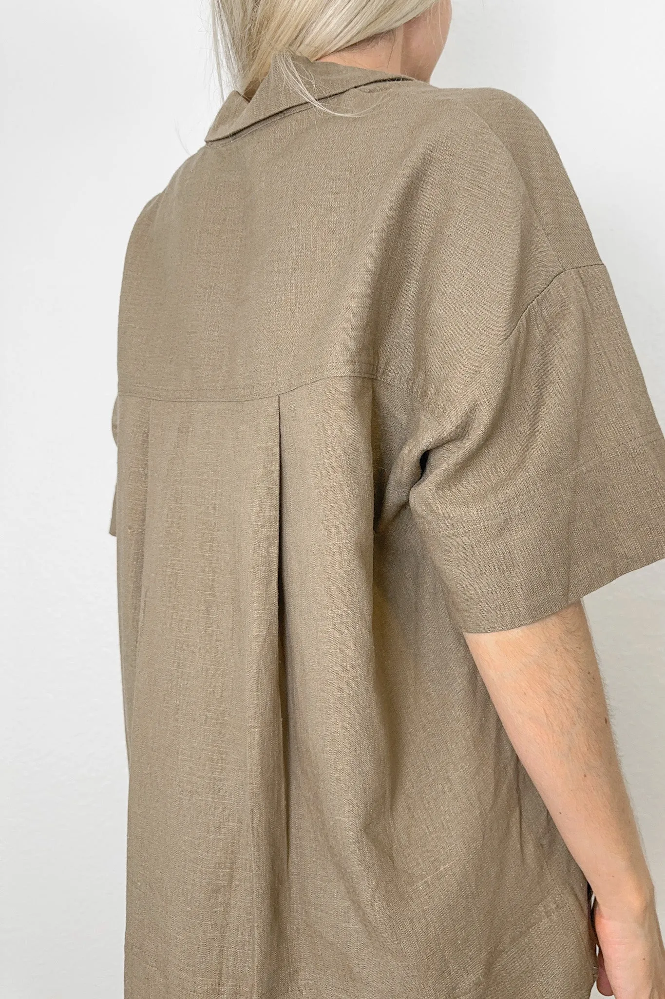 Safari Linen Short Set
