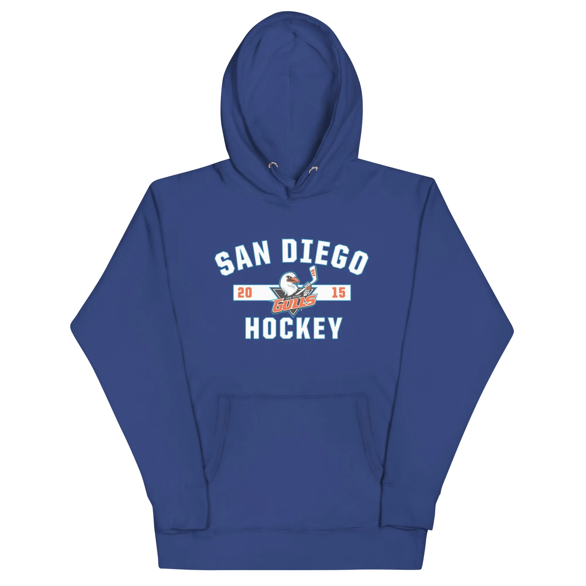 San Diego Gulls Adult Established Pullover Hoodie - Royal