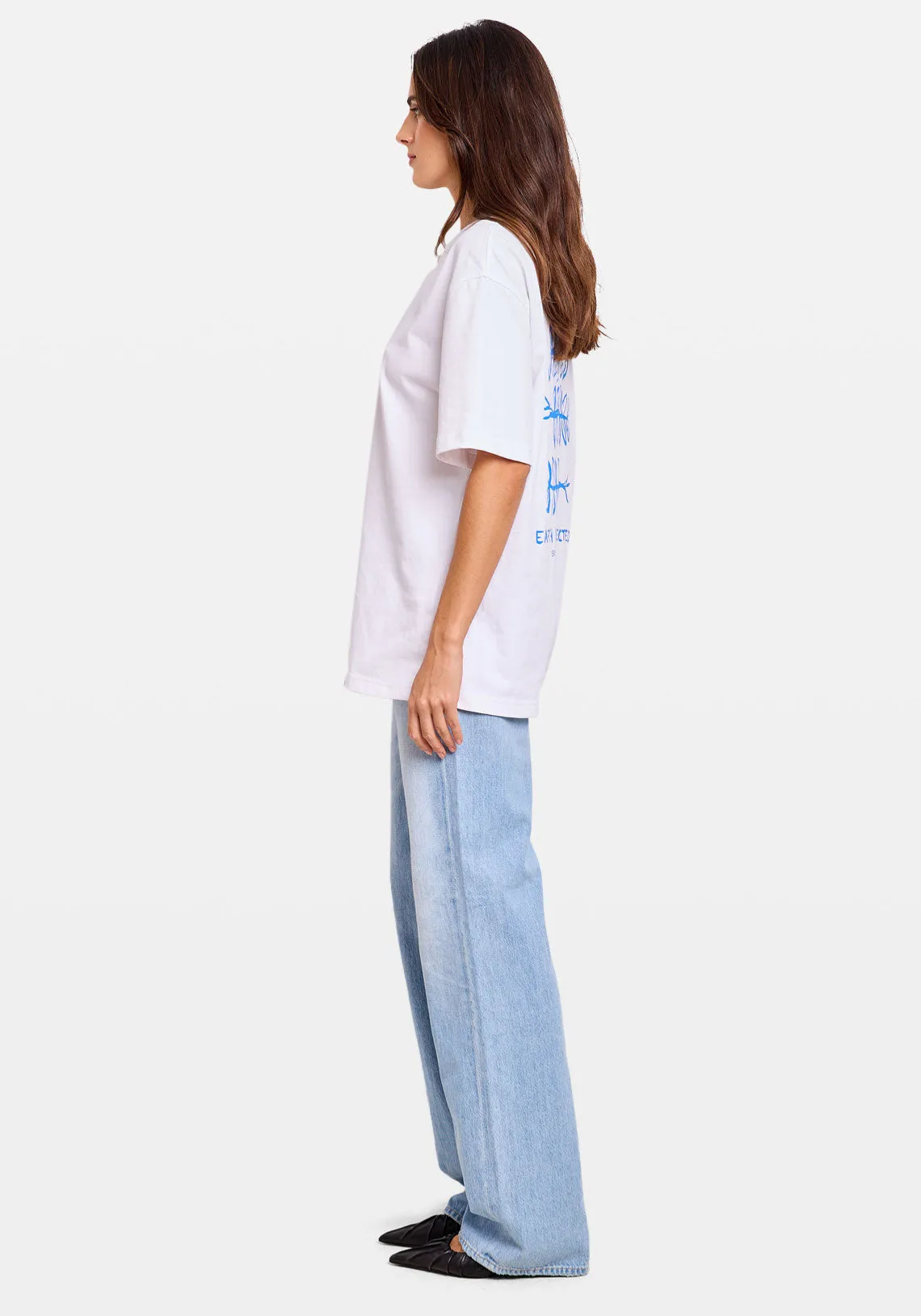 SAWIND UNI T-SHIRT WHITE CONNECTED