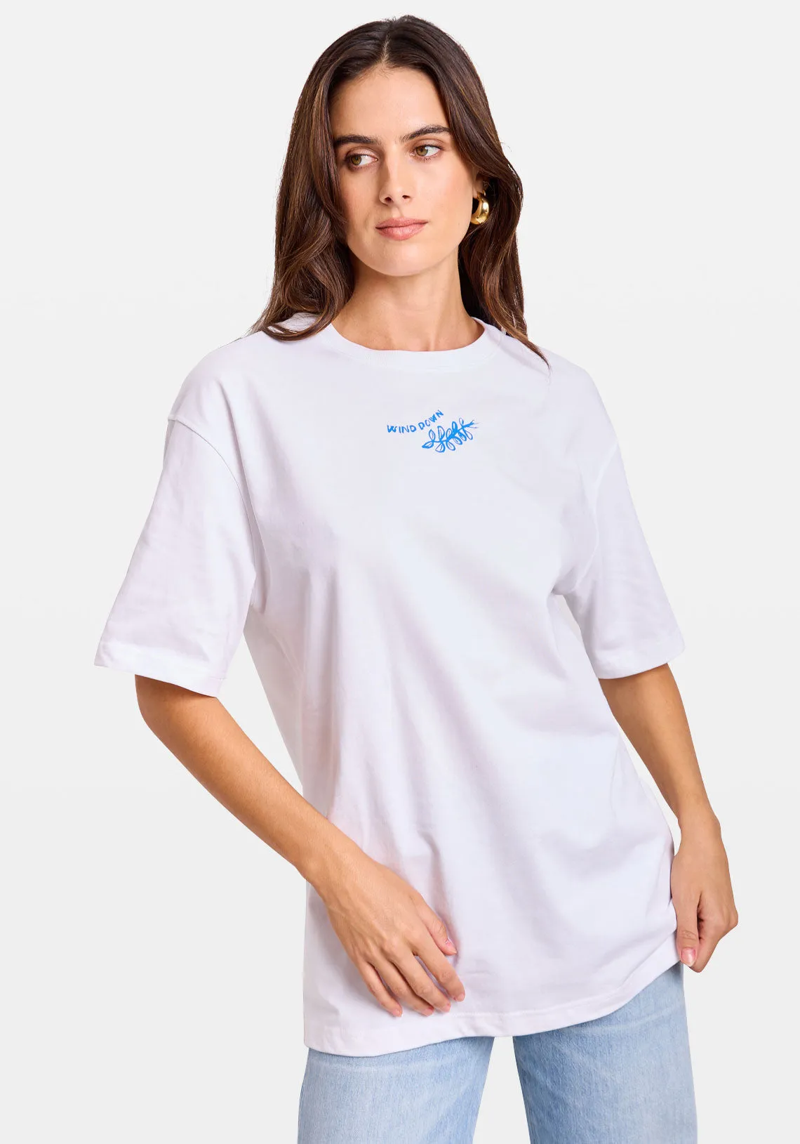 SAWIND UNI T-SHIRT WHITE CONNECTED