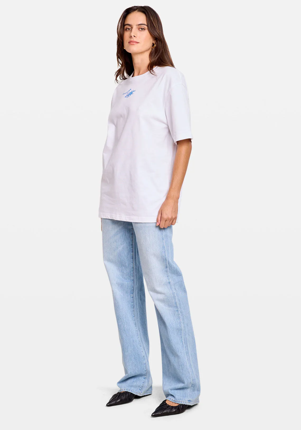 SAWIND UNI T-SHIRT WHITE CONNECTED