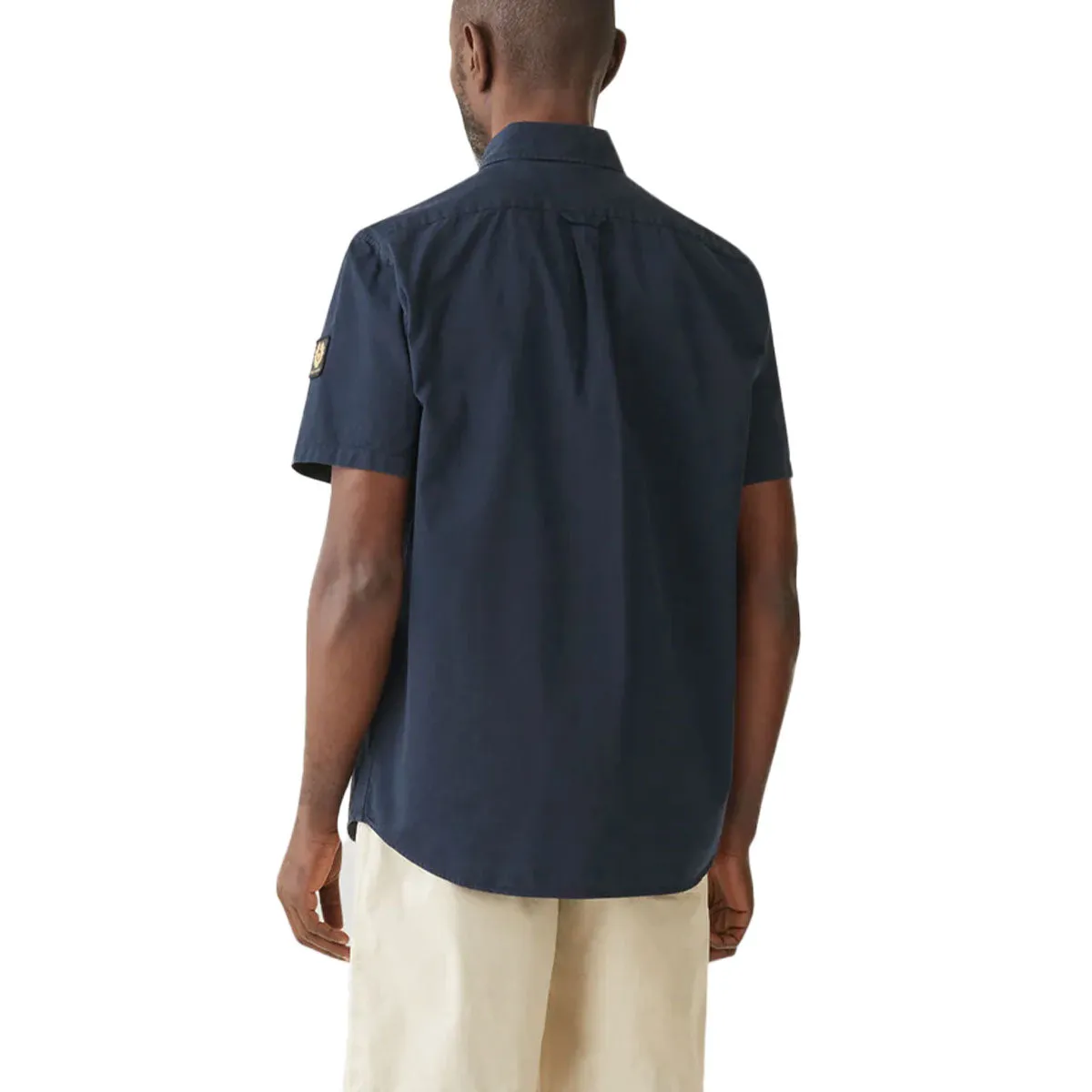 Scale Dark Ink Short Sleeve Shirt
