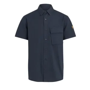 Scale Dark Ink Short Sleeve Shirt