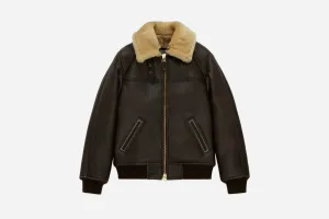 Schott for 3sixteen ~ Shearling Bomber