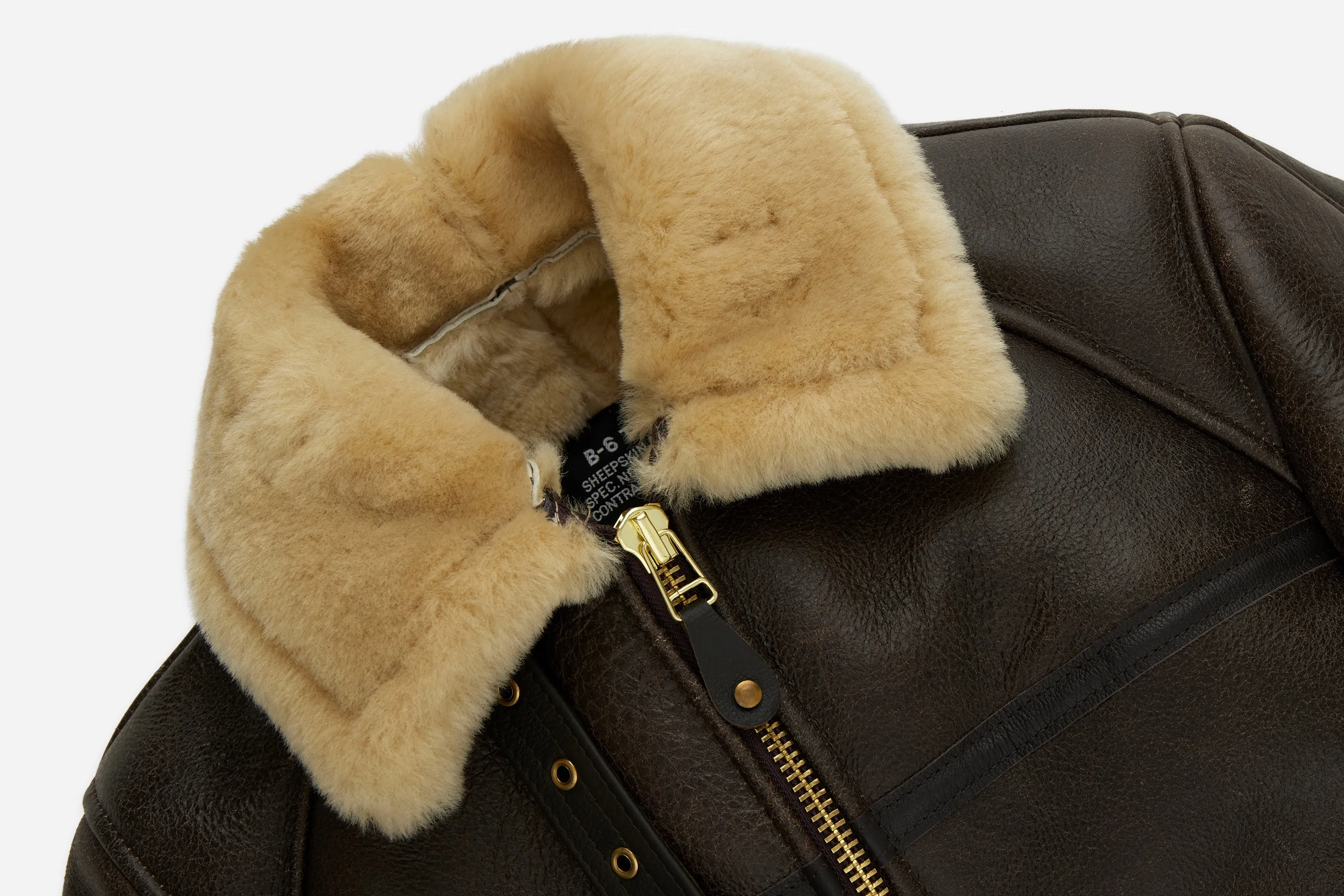 Schott for 3sixteen ~ Shearling Bomber