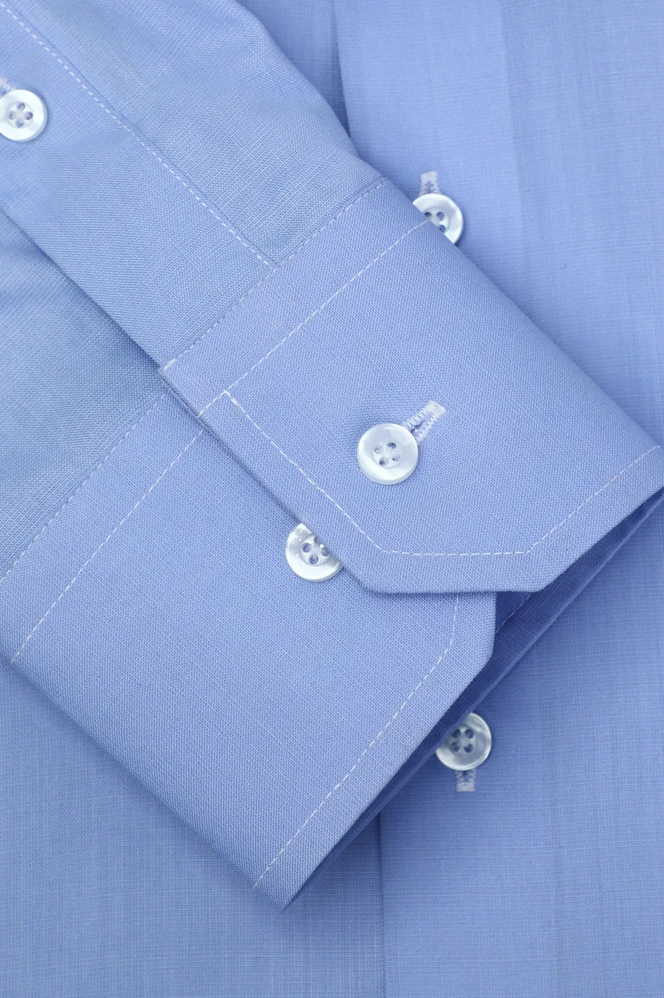 Sky Blue Oxford Plain Formal Shirt