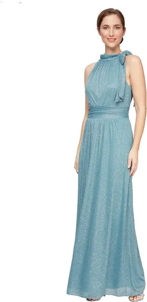 S.L. Fashions Women's Sleeveless Print Maxi Dress