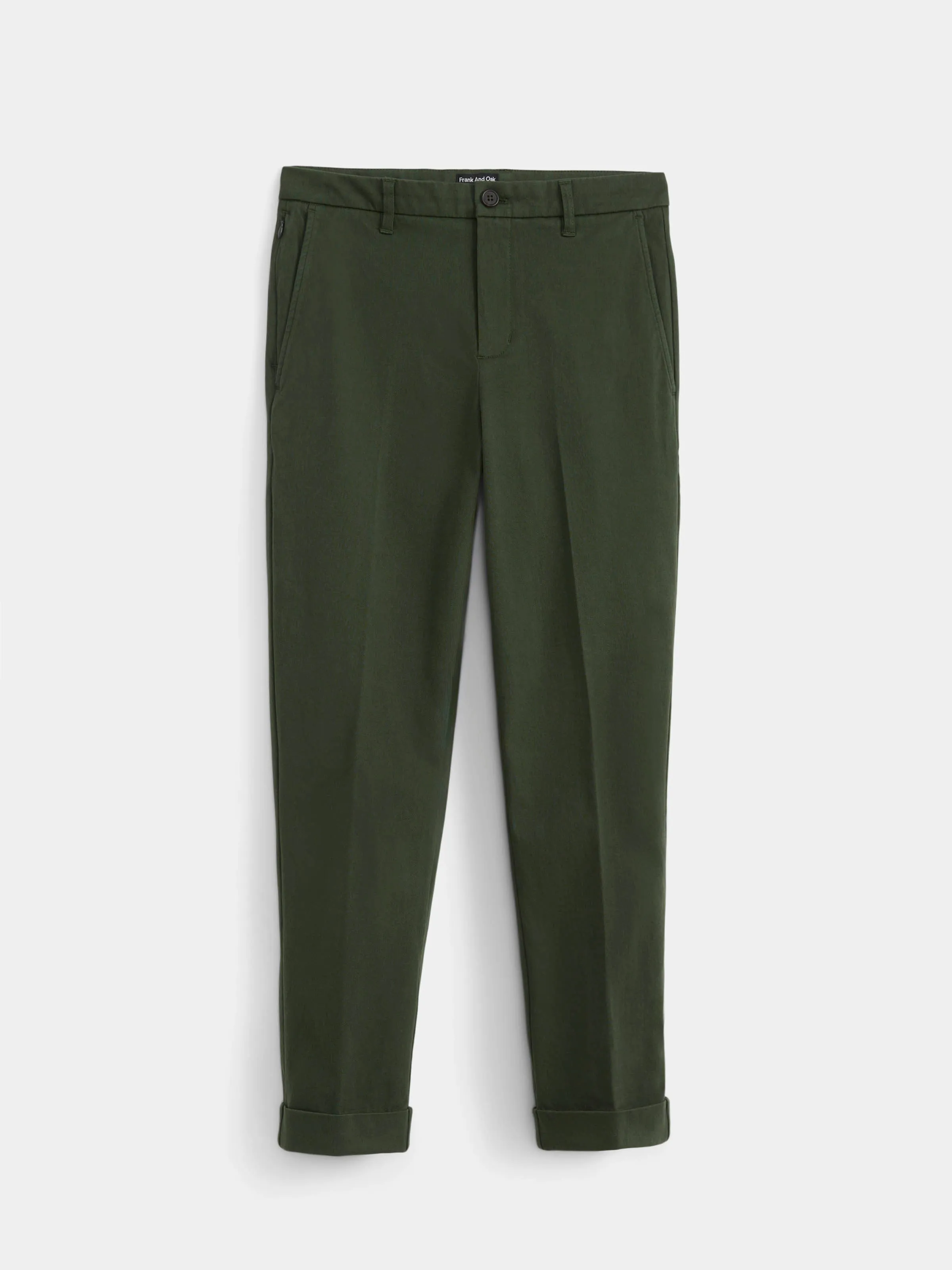 The Flex Colin Chino Pant in Deep Green