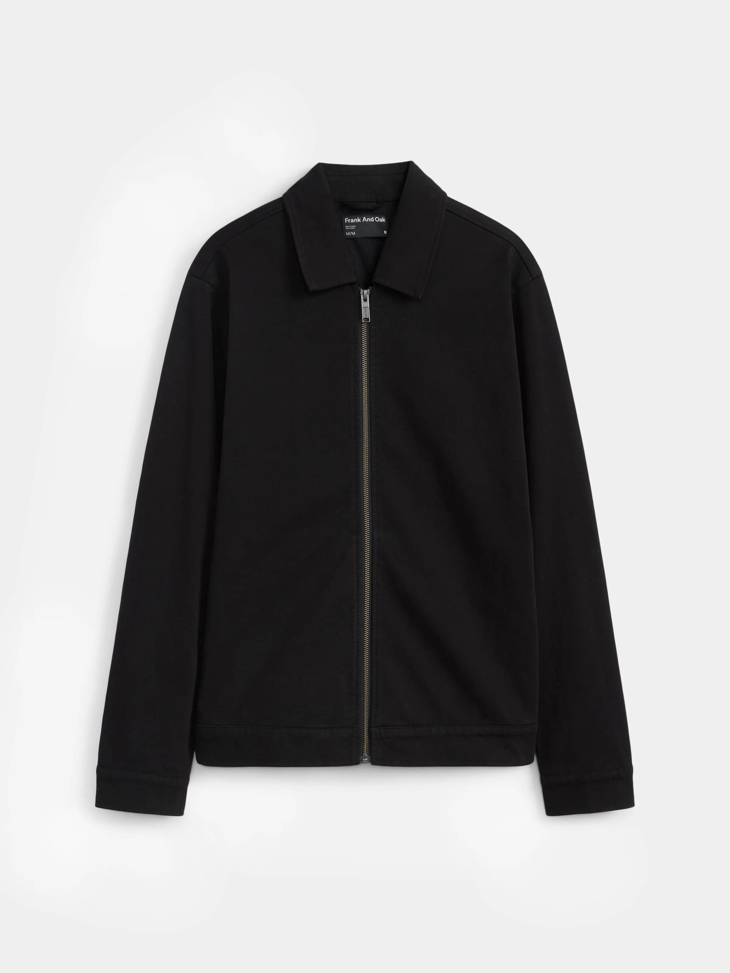 The Flex Point Collar Jacket in Black