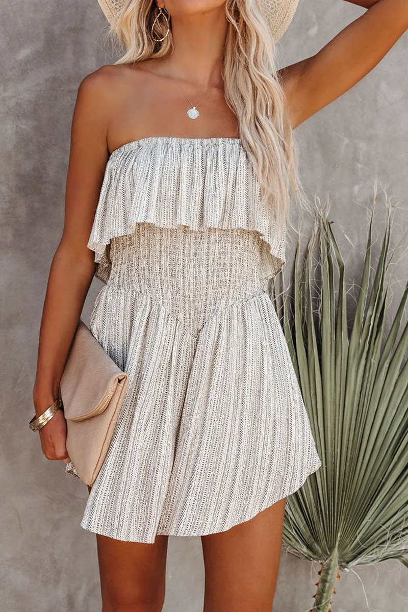 Tropical Adventure In Trendy Paradise Dress Suit
