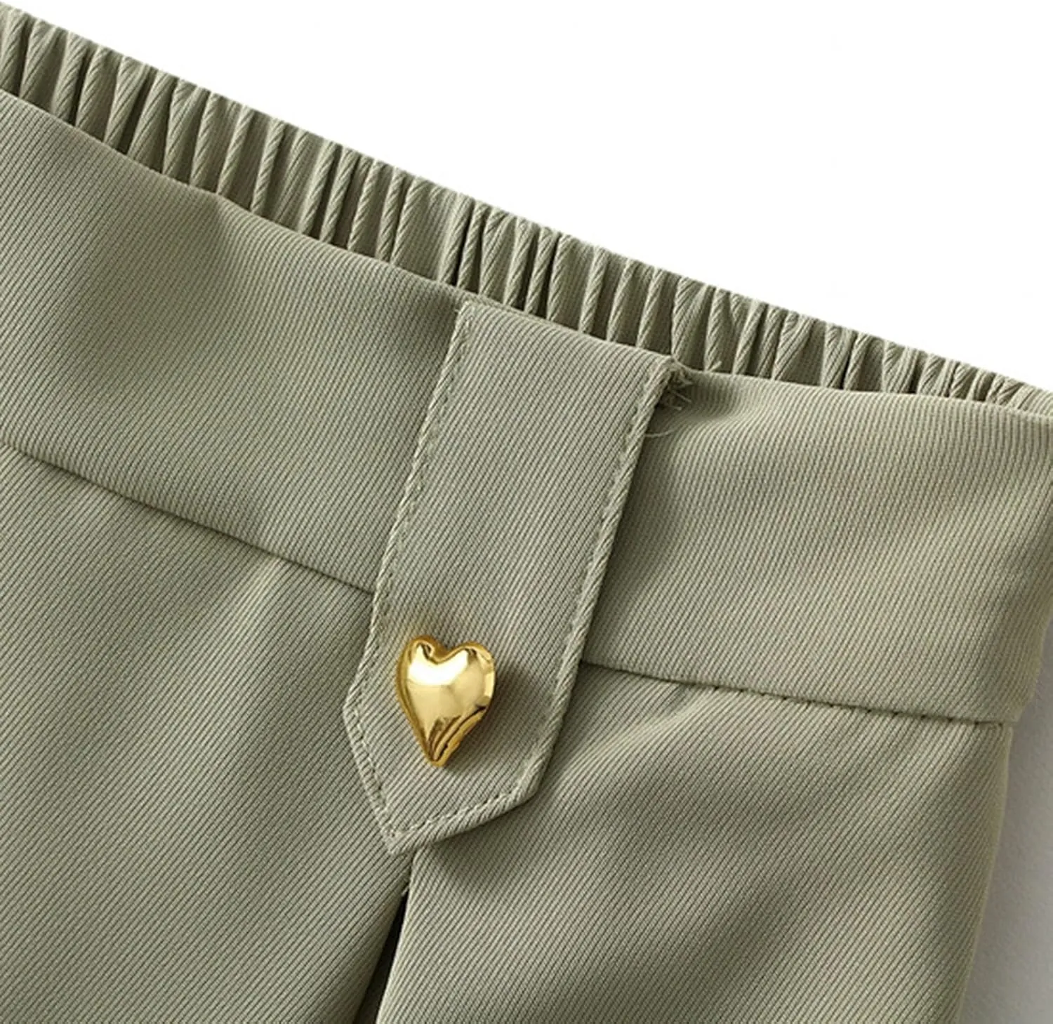 Women Fashion Casual Mid Length Suit Skirt A Line High Waisted Pleated Skirt Daily Long Leather Skirts for Women